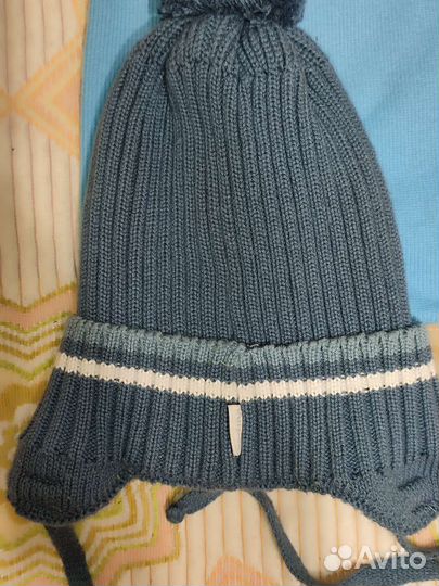 Шапка для мальчика 46 48