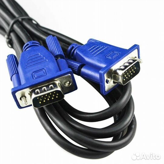 Кабели новые DVI-D, VGA