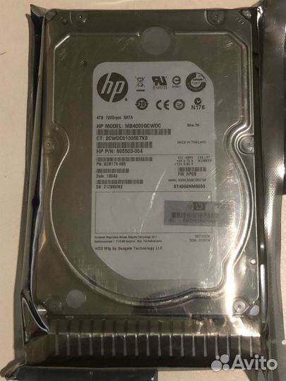 Жесткий диск HP/Seagate MB4000gcwdc