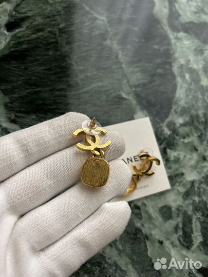 Серьги Chanel оригинал