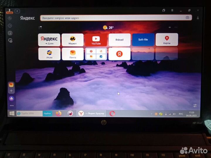 Нетбук hp