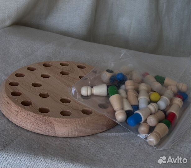 Развивающие деревянные игрушки