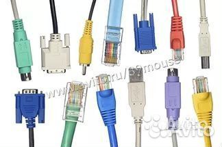 Кабель для компьютера, монитора, принтера, видео