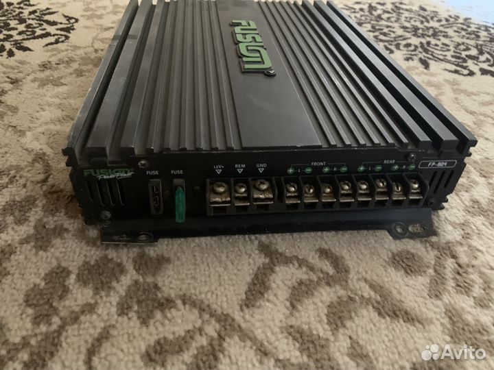 Усилок 4 канальный Fusion