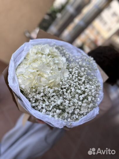 Букет из гипсофилы