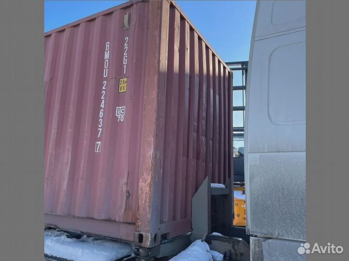 Контейнеры 20 футов с доставкой под ключ