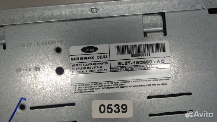 Магнитола Ford Explorer, 2006