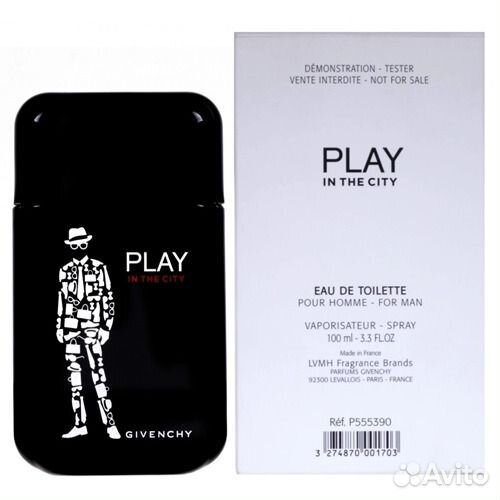 С дефектом Аромат Play in the City for Him 100 мл