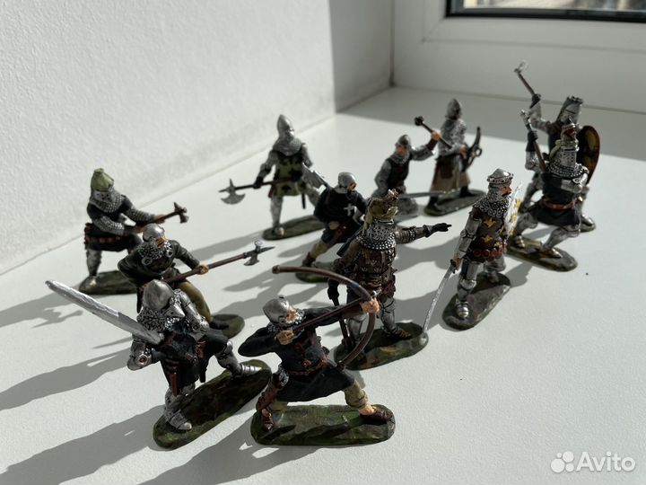 Солдатики диорамма и Рыцари (Средневековье)