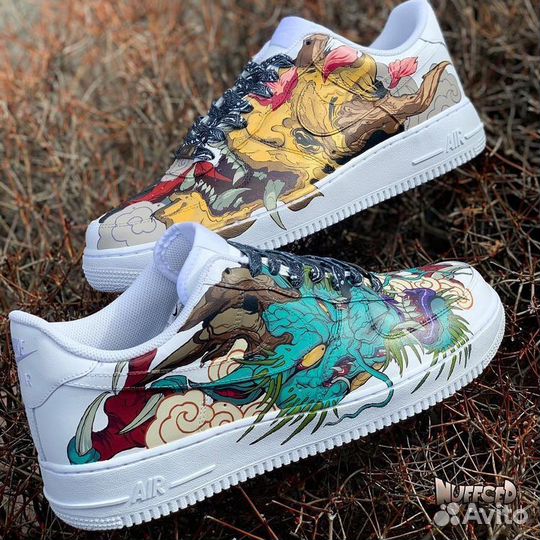 Кастомизация обуви, авторская роспись кроссовок
