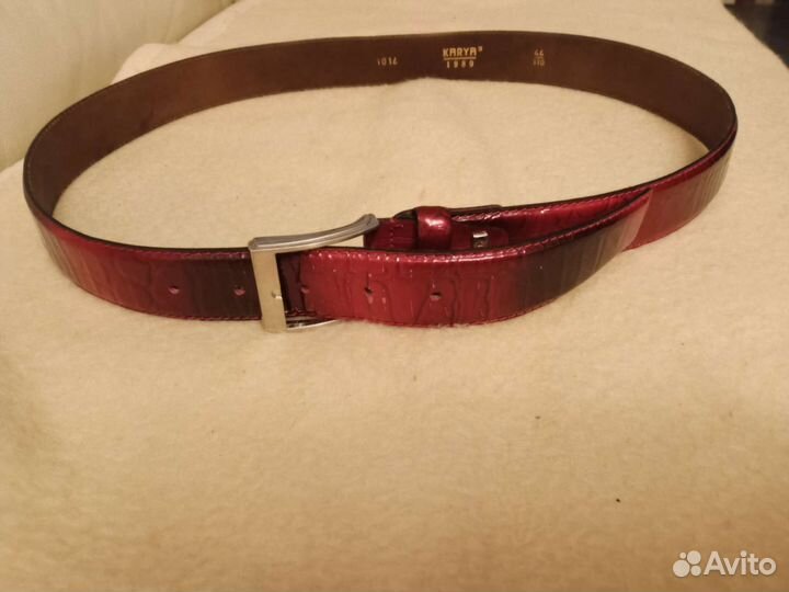Ремень женский кожаный
