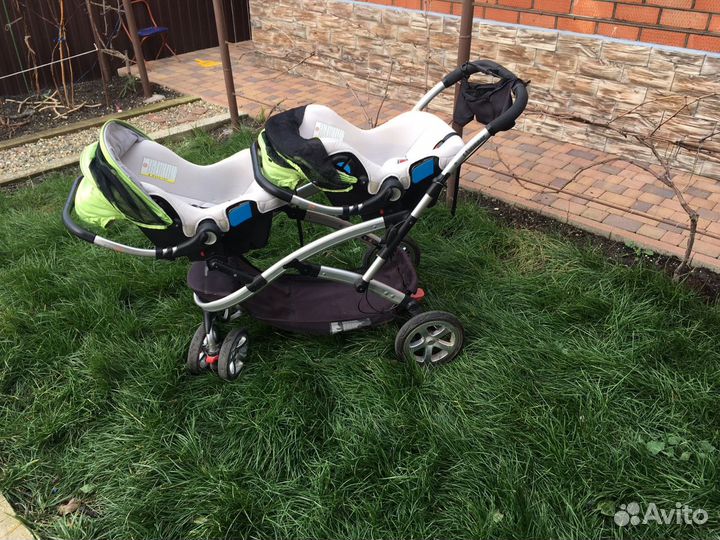 Коляска для двойни/близнецов/погодок Casualplay