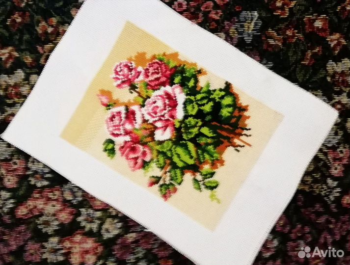 Картина вышитая 