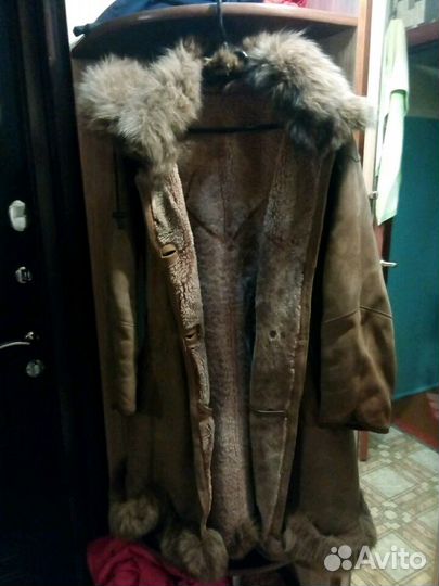 Дубленка натуральная, трапеция.Торг