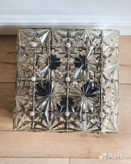 Люстра хрустальная Искра квадрат