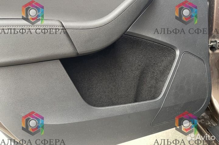 Обшивка в дверные карманы Volkswagen Polo 6 2020