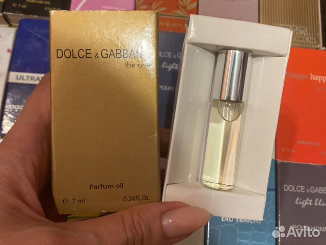 Масло с феромонами Dolce and Gabbana the one