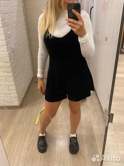 Бархатный вечерний комбинезон