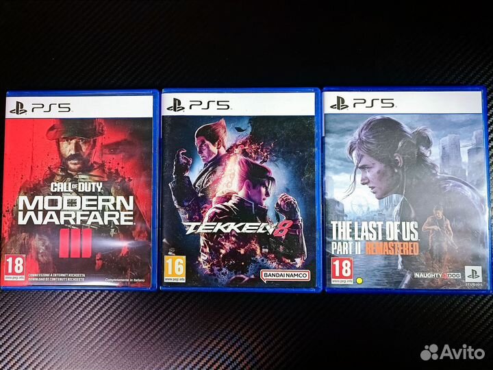 Игры на дисках ps5