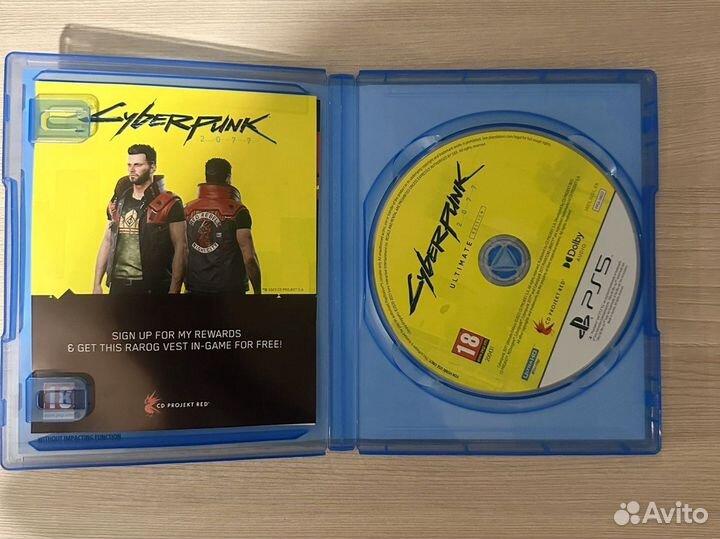 Cyberpunk 2077 ps5 диск