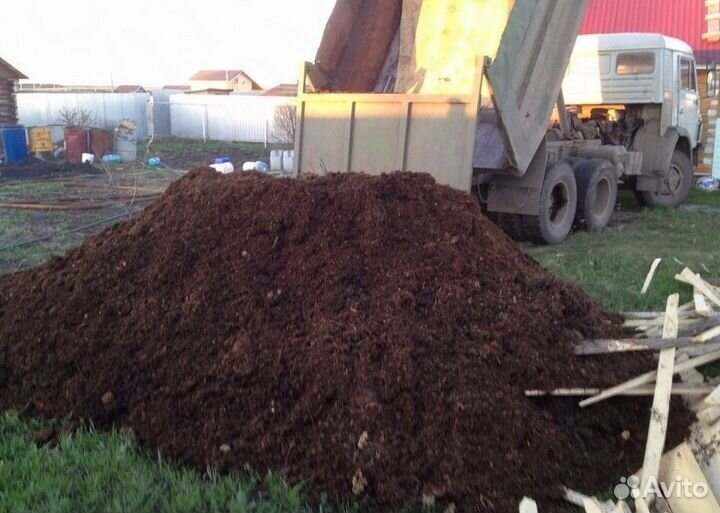 Перегной навоз Коровяк Чернозём от 1 тонны