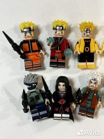 Lego минифигурки Naruto