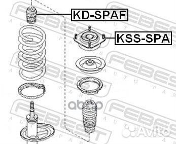 Опора переднего амортизатора kssspa Febest