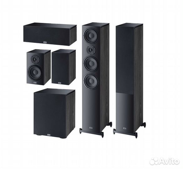 Комплект ас Heco Victa Elite 702 5.1 Black