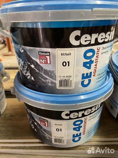 Затирка ceresit CE40