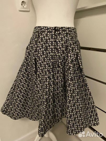 Юбка с рисунком пуделей