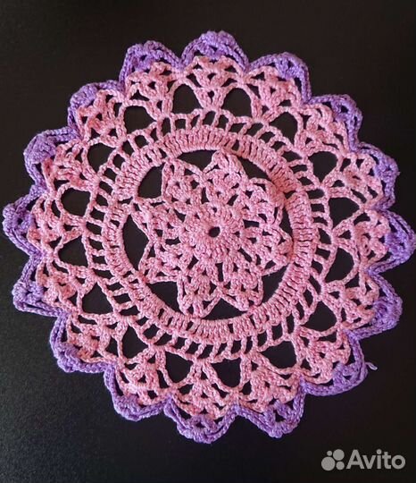 Салфетки ажурные, ручной работы