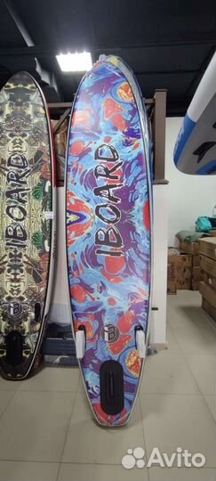 Доска для сапсерфин iboard двухслойный комплект