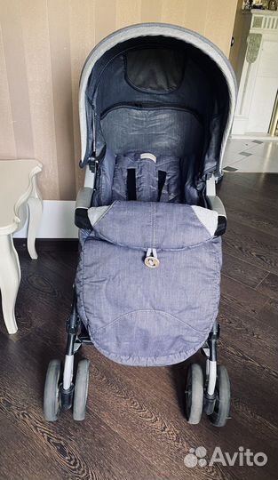 Коляска Peg-Perego Pliko P3 Compact Blue Denim