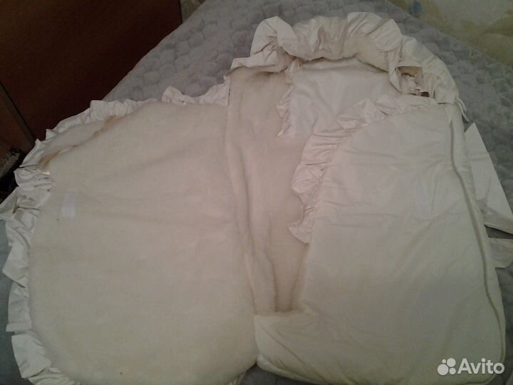 Зимний конверт на выписку