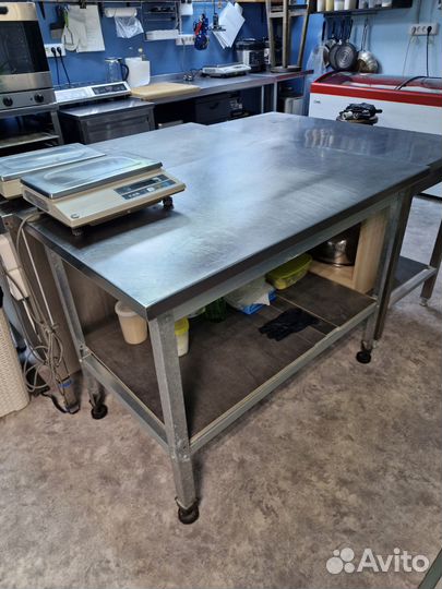 Стол из нержавейки бу