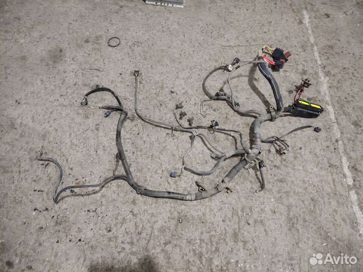 Renault Sandero 1 проводка двигателя