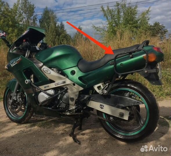 Багажник + кофры Kawasaki ZZR 400 600 -2