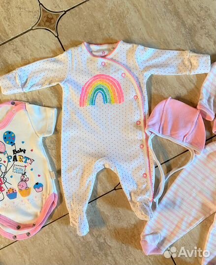 Детские вещи для девочки 50 р-р новые