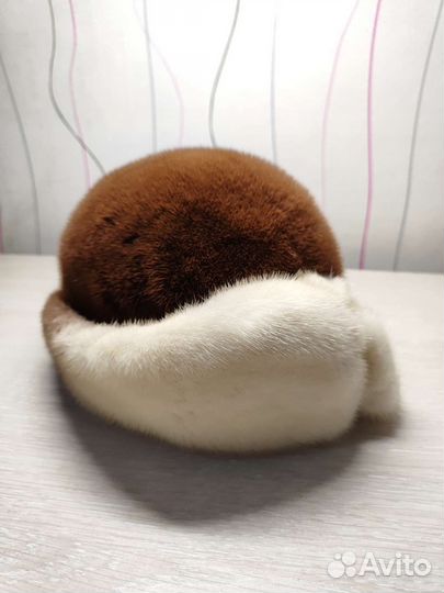 Шапка зимняя норковая женская натуральная норка