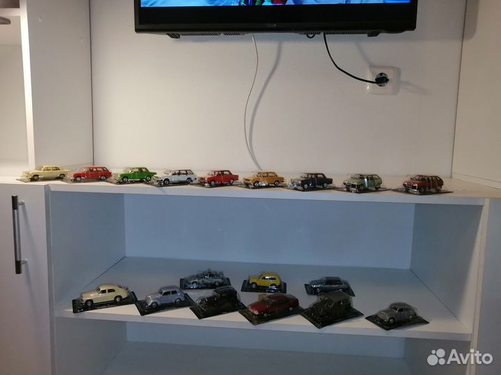 Коллекция моделей авто легенды СССР. 101