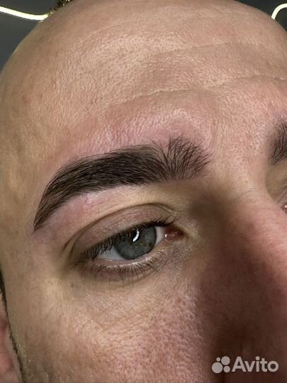 Окрашивание бровей