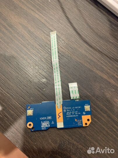 Плата кнопок тачпада для HP 15-DA 15-DB 15-da0045u