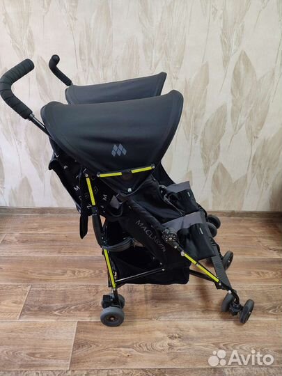 Коляска трость для двойни