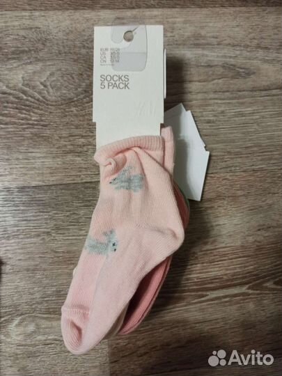 Новые носки H&M 19/21