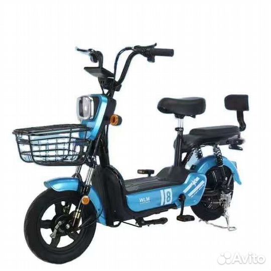 Электровелосипед 2-х местный