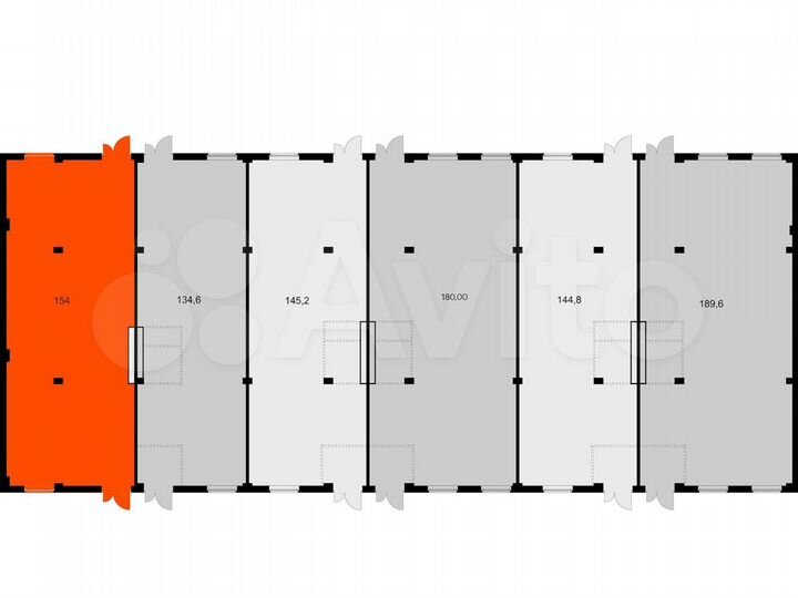 Продам помещение свободного назначения, 154 м²