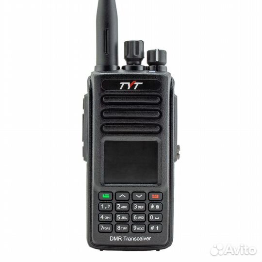 Рация TYT MD-UV390 DMR AES256 type-C 10W с акб 320