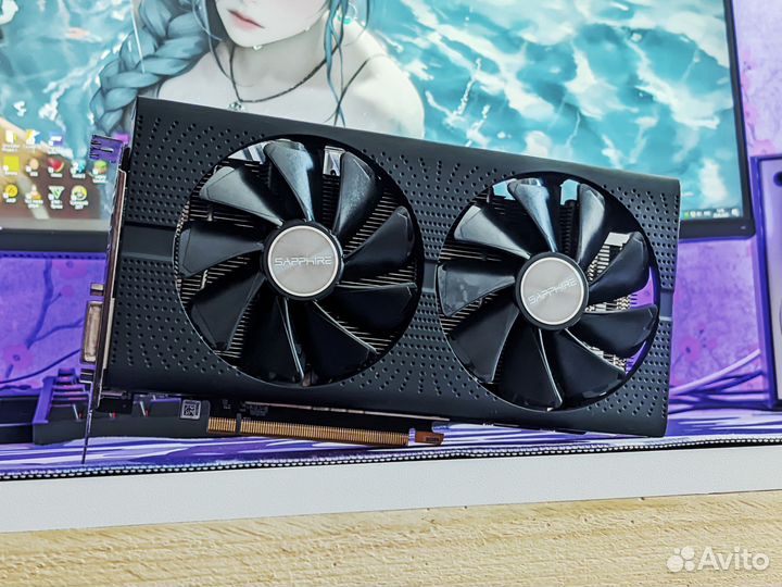 Видеокарта rx580 8gb sapphire
