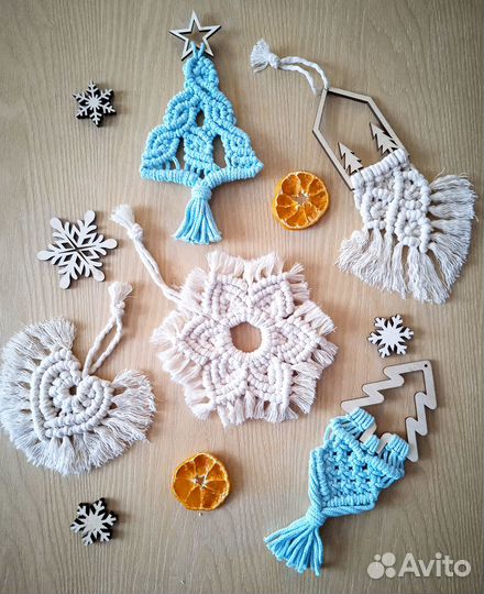 Новогодние игрушки ручной работы