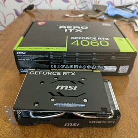 Видеокарта RTX 4060 MSI aero ITX